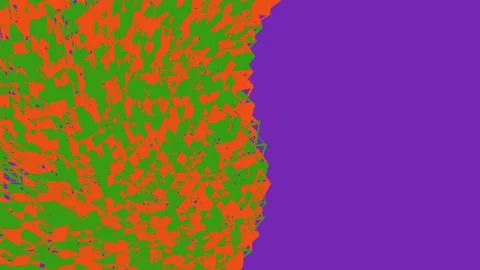 Abstract colorful pixelated border design Stock Illustration
