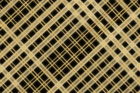Abstract colorful plaid pattern with black squares and lines Stock Illustration