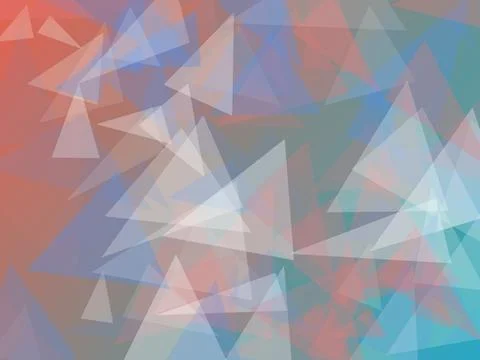 Abstract colorful polygonal background with overlapping translucent geometr.. Illustrazione stock