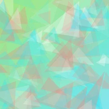Abstract colorful polygonal background with overlapping transparent triangl.. Stockillustratie