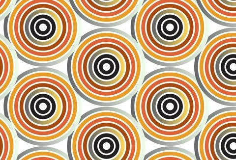 Abstract colorful  poster background. retro wall decoration, geometric shap.. Ilustração Stock