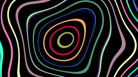 Abstract colorful  psychedelic graphics  background 스톡 일러스트