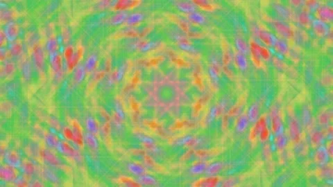 Abstract colorful psychedelic wave pattern background for vivid motion graphi Stock Footage 339351428