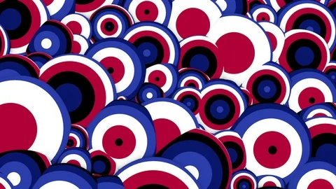 Abstract colorful random spheres Видео 102419261