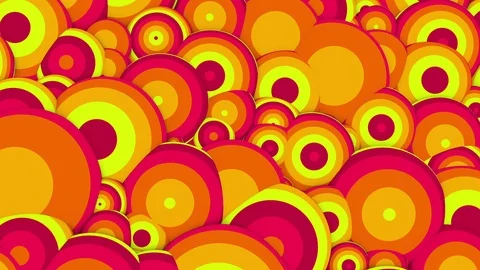 Abstract colorful random spheres Video stock 102419780