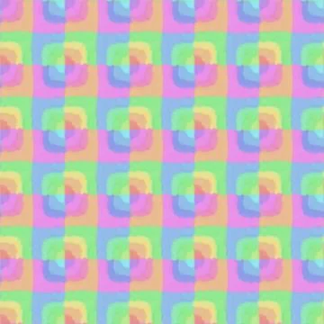 Abstract colorful rectangle seamless pattern Stock Illustration