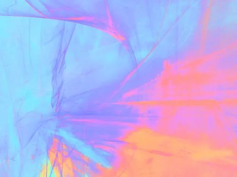 Abstract colorful rectangular background with fractal pattern Illustrazione stock