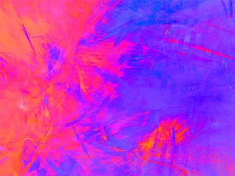 Abstract colorful rectangular background with fractal pattern Illustrazione stock