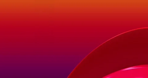 Abstract colorful, red neon, gradient background with dynamic colorful 3d lines Stock Footage 166956883