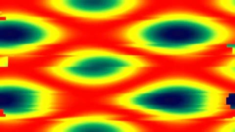 Abstract Colorful Repeating Gradient Pattern Backdrop with Smooth Waves Stock Footage 342159484