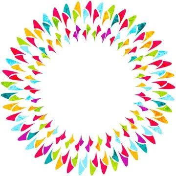 Abstract colorful round vector background Abstract colorful round abstract... 스톡 사진