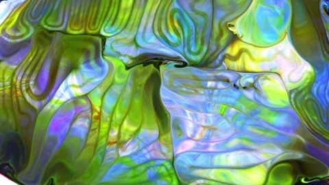 Abstract Colorful Sacral Liquid Waves Texture 203 Stock Footage 172002068