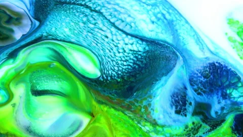 Abstract Colorful Sacral Liquid Waves Texture 271 Stock Footage 173583393