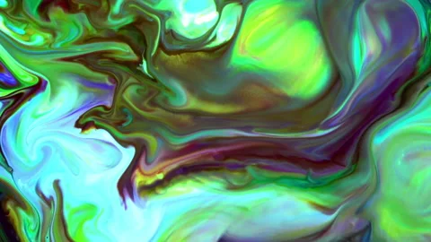 Abstract Colorful Sacral Liquid Waves Texture 956 Stock Footage 201901899