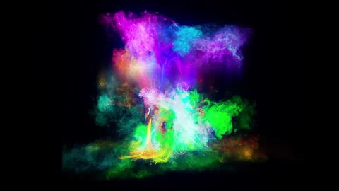 Abstract Colorful Seamless Background. Stock Footage 261065497