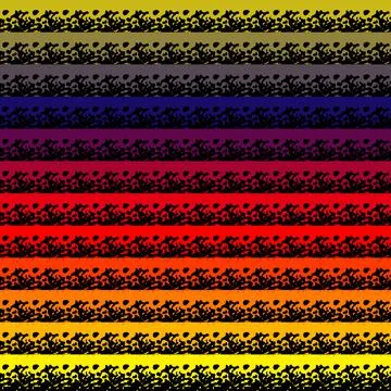 Abstract colorful seamless pattern background with grunge lines vector illust Stock Illustration