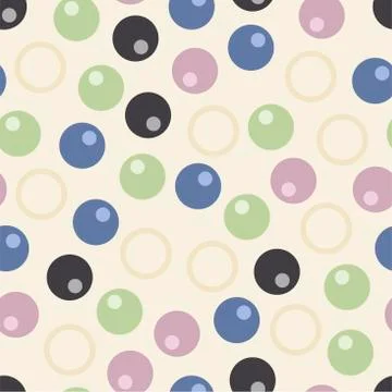 Abstract colorful seamless pattern Stock Illustration