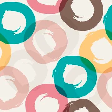 Abstract colorful seamless pattern Stock Illustration