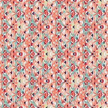 Abstract colorful seamless vector pattern Stock Illustration