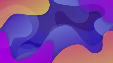 Abstract colorful shape background. Neon Colors and Liquid gradients. Stock Footage 239827935
