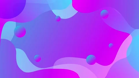Abstract colorful shape background. Neon Colors and Liquid gradients. Stock Footage 239828588