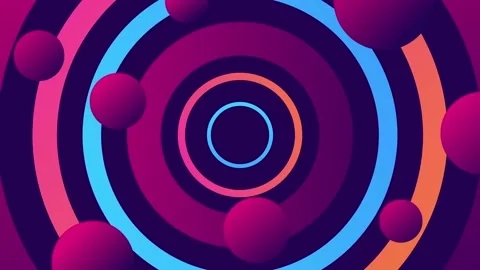 Abstract colorful shape background. Neon Colors and Liquid gradients. Stock Footage 239828628