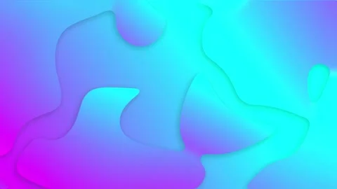 Abstract colorful shape background. Neon Colors and Liquid gradients. Stock Footage 239828880