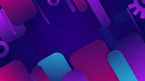 Abstract colorful shape background. Neon Colors and Liquid gradients. Stock Footage 239829022