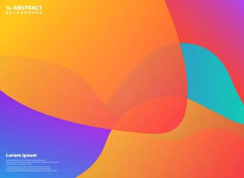 Abstract colorful shape design pattern background. Illustrazione stock