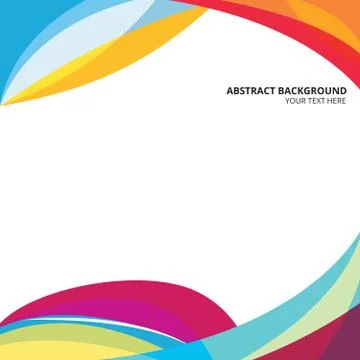 Abstract Colorful Shape Design Pattern Background. Stock Illustration