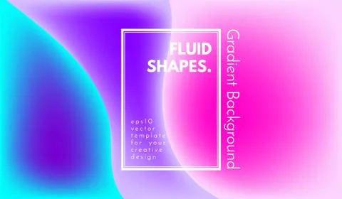 Abstract Colorful Shapes with 3d Effect. Stock Illustration