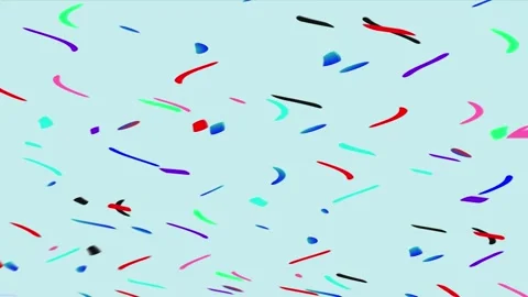 Abstract Colorful Shapes Stock Footage 289130229