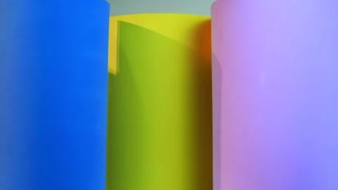 Abstract colorful shapes Stock Footage 328525637