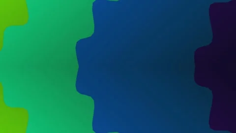 Abstract Colorful Shapes with Gradient Effect. Stock Footage 329289353