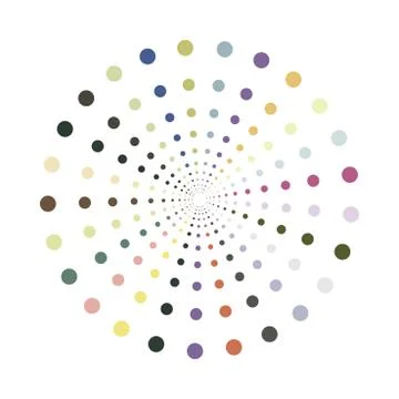 Abstract colorful shape.Vector design element Illustrazione stock