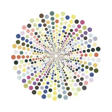 Abstract colorful shape.Vector design element Illustrazione stock