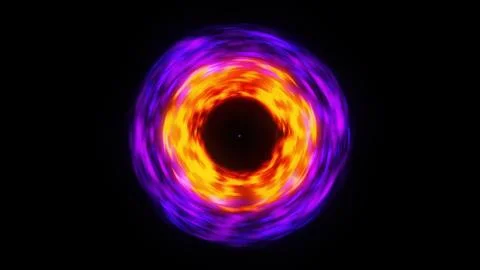Abstract colorful shockwave Stock Illustration