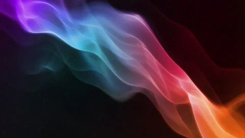 Abstract Colorful Smoke Background Loop Stock Footage 201468096