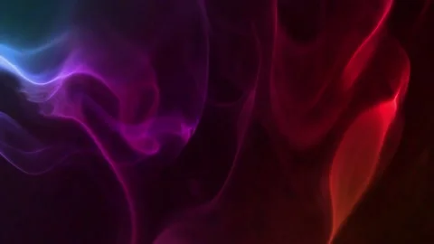 Abstract Colorful Smoke Background Loop Stock Footage 201468137