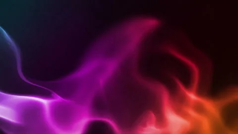 Abstract Colorful Smoke Background Loop Stock Footage 201469561