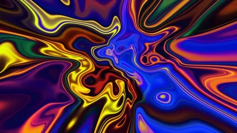 Abstract colorful smooth liquid background animation 001 Stock Footage 223045096