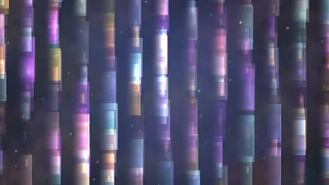 Abstract Colorful Spectrum Rectangles Mystical Background Stock Footage 308673664