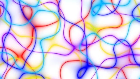 Abstract colorful spectrum thin linear abstract curved wavy wide pattern fo.. 스톡 사진