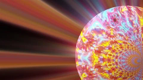 Abstract colorful sphere Stock Illustration