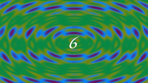 Abstract colorful spiral wave background loop seamless hypnotic motion art Stock Footage 342095185