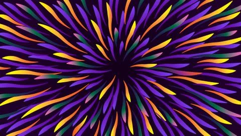 Abstract colorful splash background Illustrazione stock