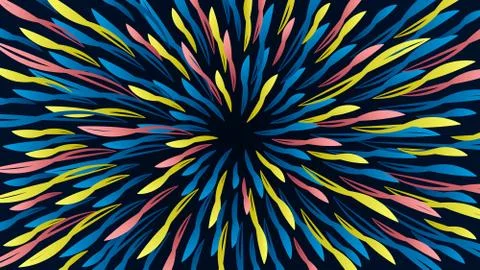 Abstract colorful splash background Stockillustratie