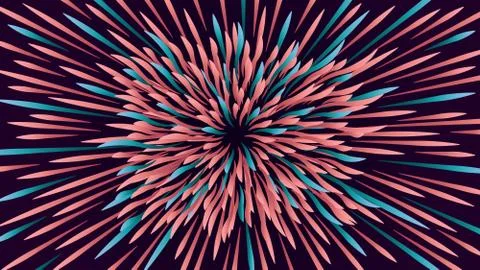 Abstract colorful splash background Stockillustratie