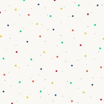 Abstract of colorful splash dot pattern background Stock Illustration