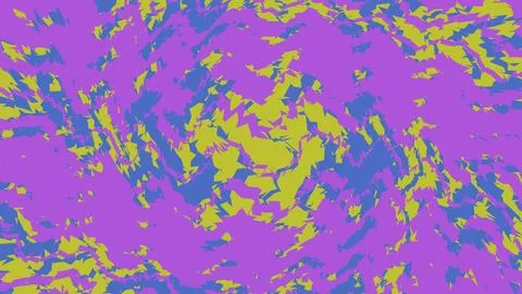 Abstract colorful splash pattern with purple and yellow Illustrazione stock